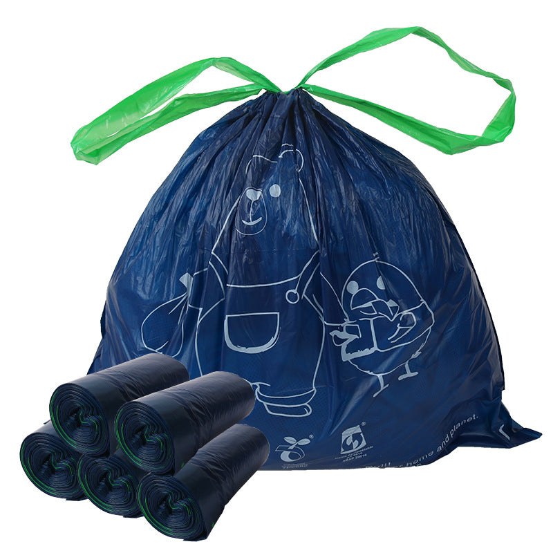 20 Count Compostable 2.6 Gallon Kitchen Waste Bags Liners Drawstring Food Scrap Bags