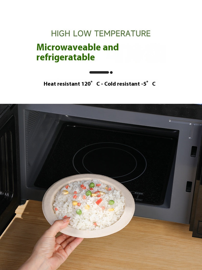 Compostable Sugarcane Bowls 50 Pack Heavy Duty Microwavable Safe Biodegradable Paper Bowls for Hot Soup Salad Snacks