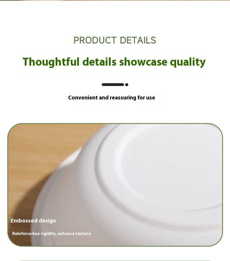 Compostable Sugarcane Bowls 50 Pack Heavy Duty Microwavable Safe Biodegradable Paper Bowls for Hot Soup Salad Snacks